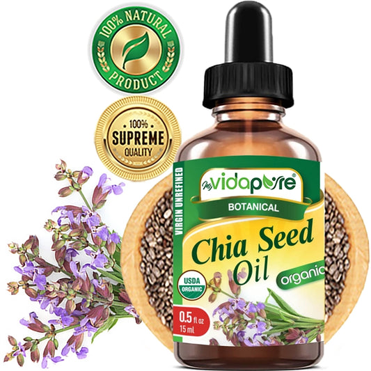 Organic Chia Seed Oil