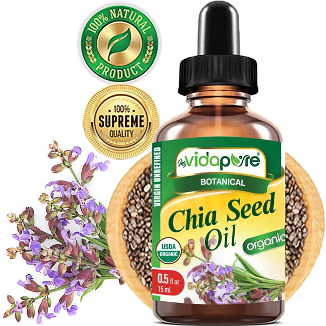 Organic Chia Seed Oil