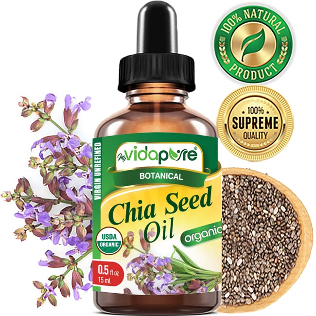 Organic Chia Seed Oil