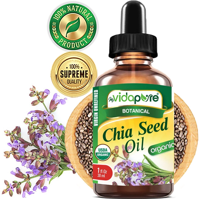 Organic Chia Seed Oil