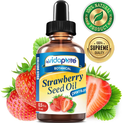 strawberry seed oil for hair Strawberry Seed Oil – myVidaPure